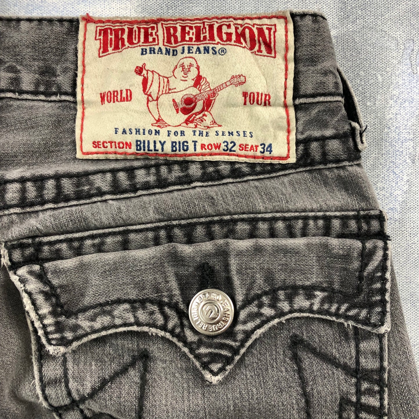 True Religion Billy Big T Bootcut Jean W32