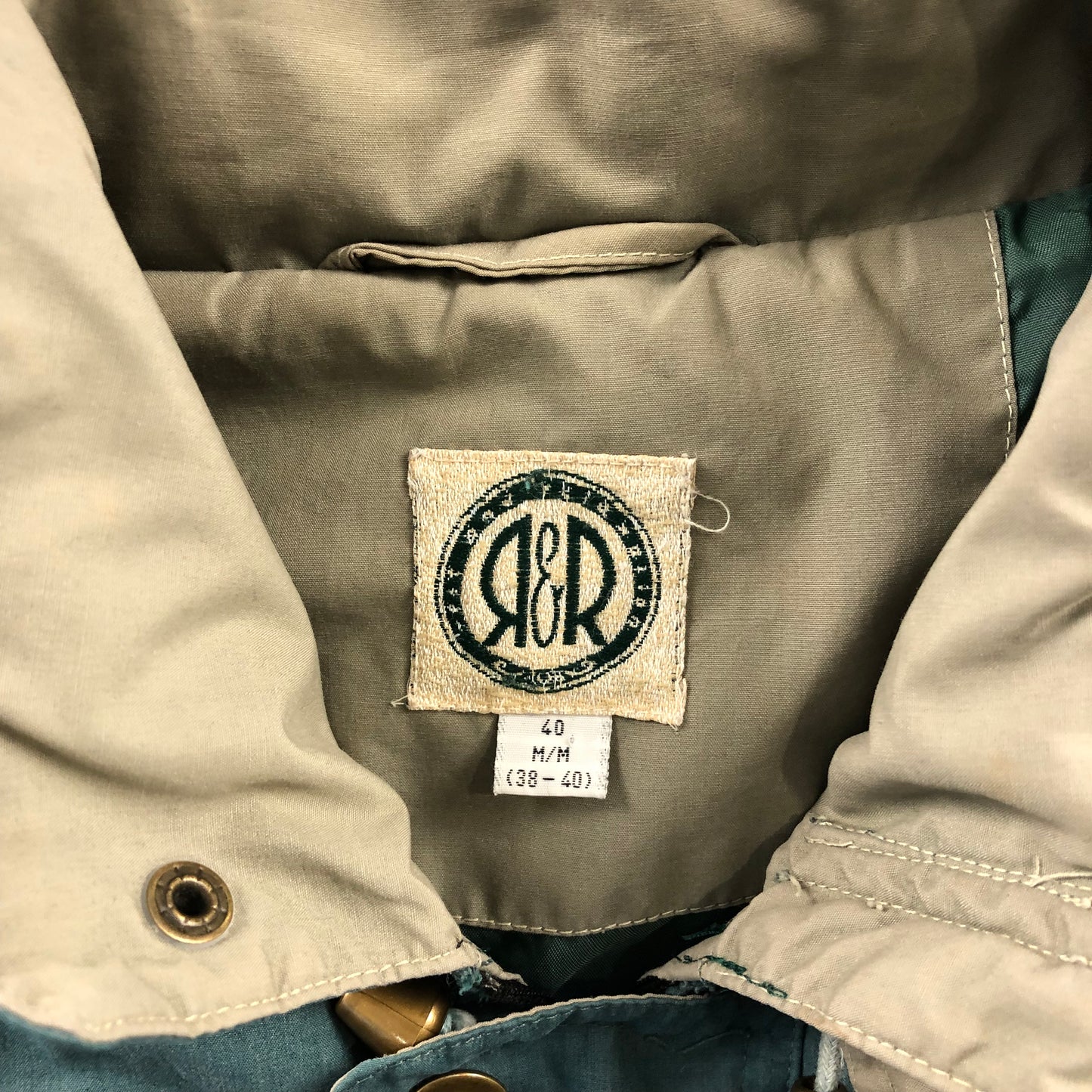 Rest & Relaxation Bomber Cargo Zip Jacket M