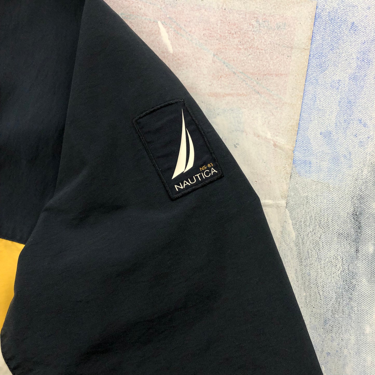 Vintage Nautica Challenge Hooded Zip Jacket L