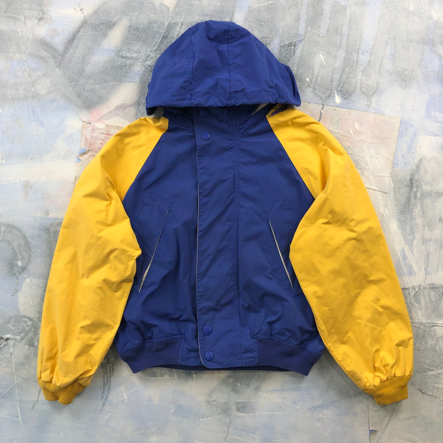 Vintage Nautica Sailing Hooded Zip Jacket M