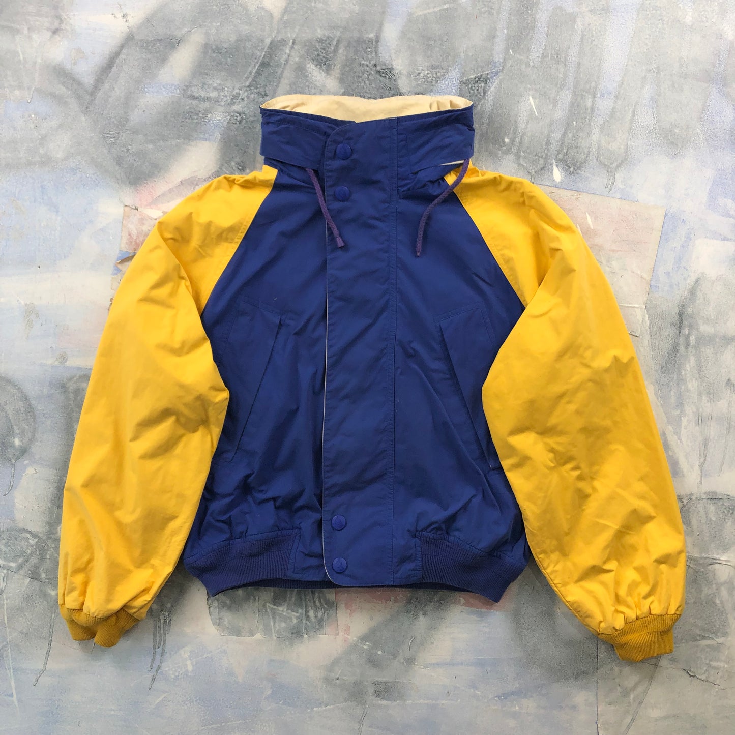 Vintage Nautica Sailing Hooded Zip Jacket M