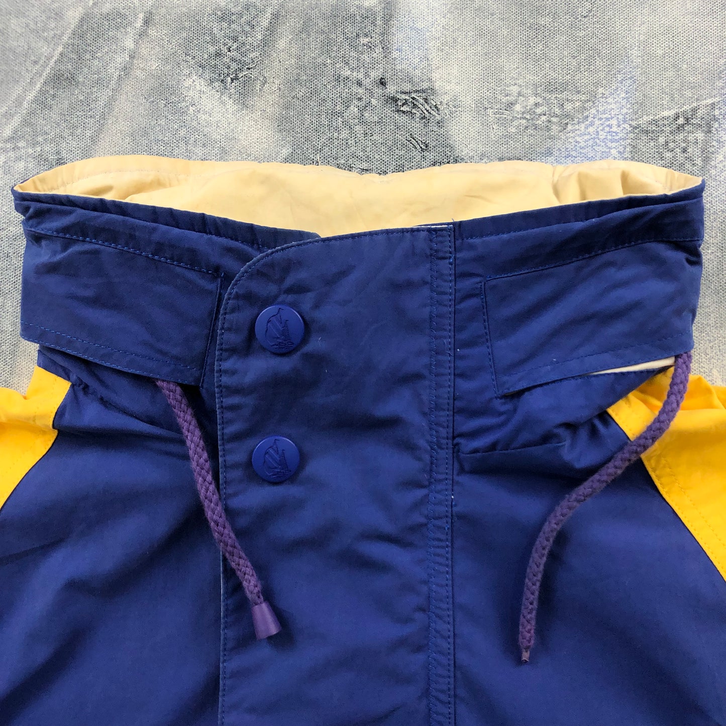 Vintage Nautica Sailing Hooded Zip Jacket M