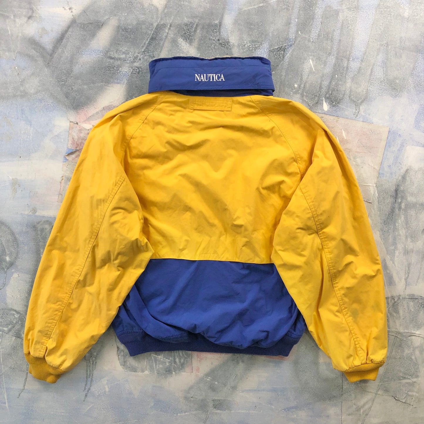 Vintage Nautica Sailing Hooded Zip Jacket M