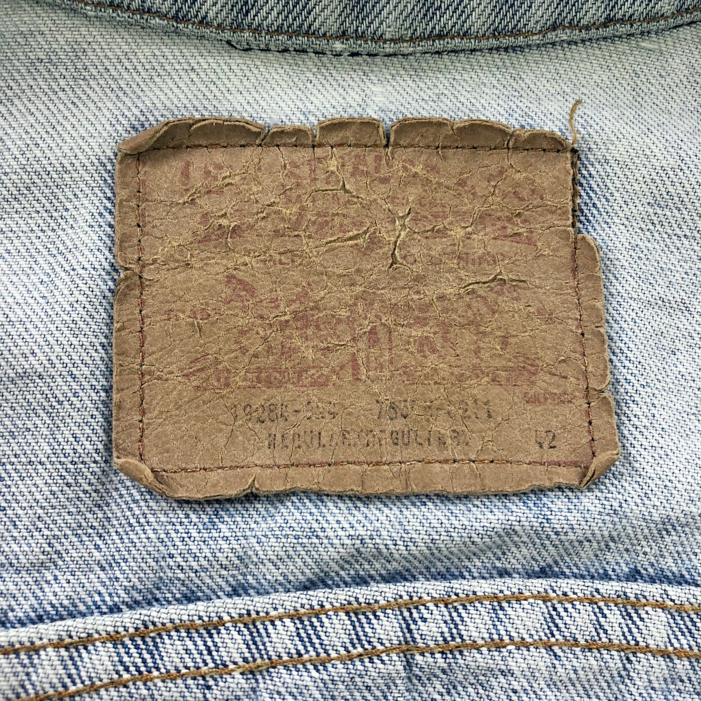 Vintage Levis Denim Button Jacket M