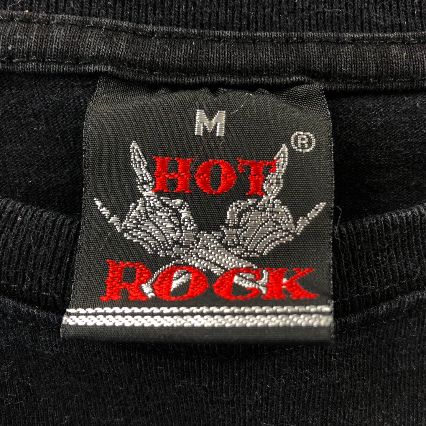 Vintage Y2K Hot Rock Skull & Bats T Shirt M