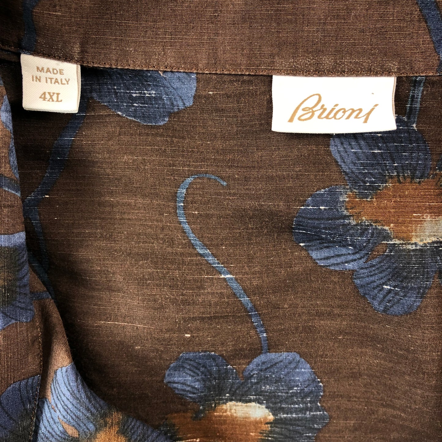 Brioni Hawaiin Button Shirt 4XL