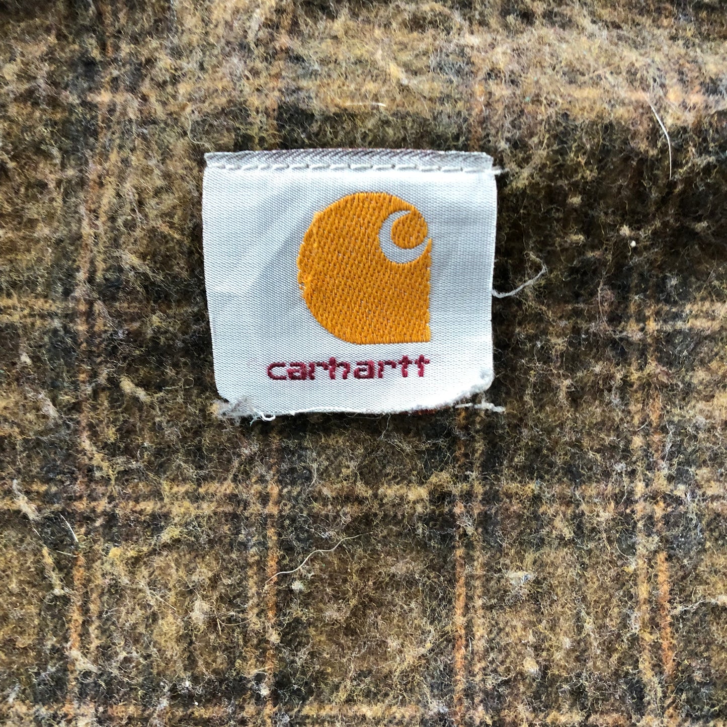 Vintage Carhartt J97 Detroit Blanket Lined Zip Jacket L