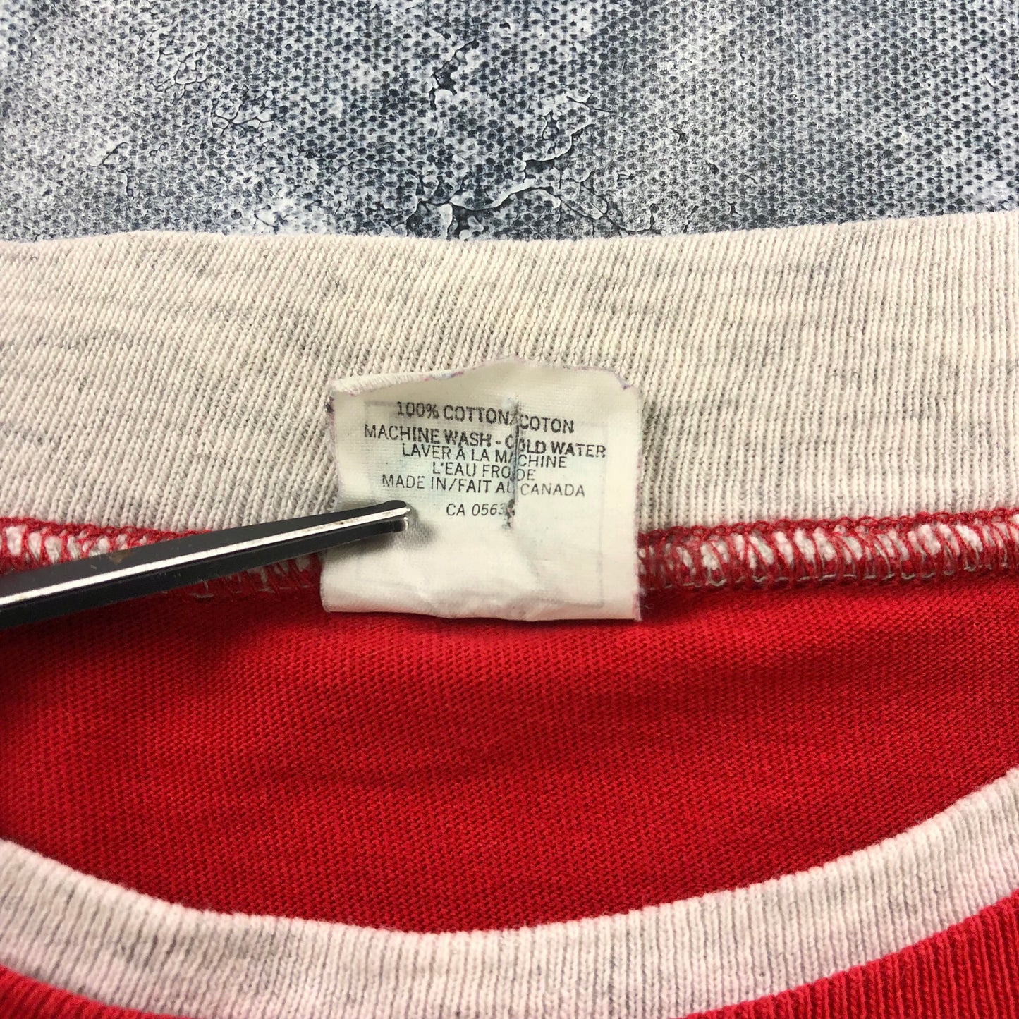 Vintage 90s NHL Montreal Canadiens Single Stitch Heavyweight T Shirt XL