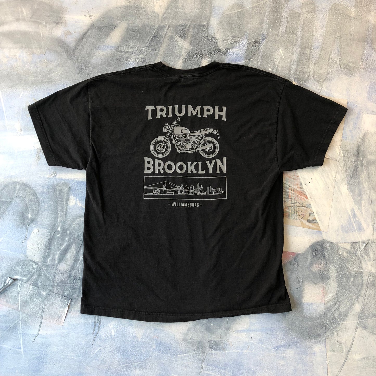 Brooklyn Triumph Motorcycles T Shirt XL