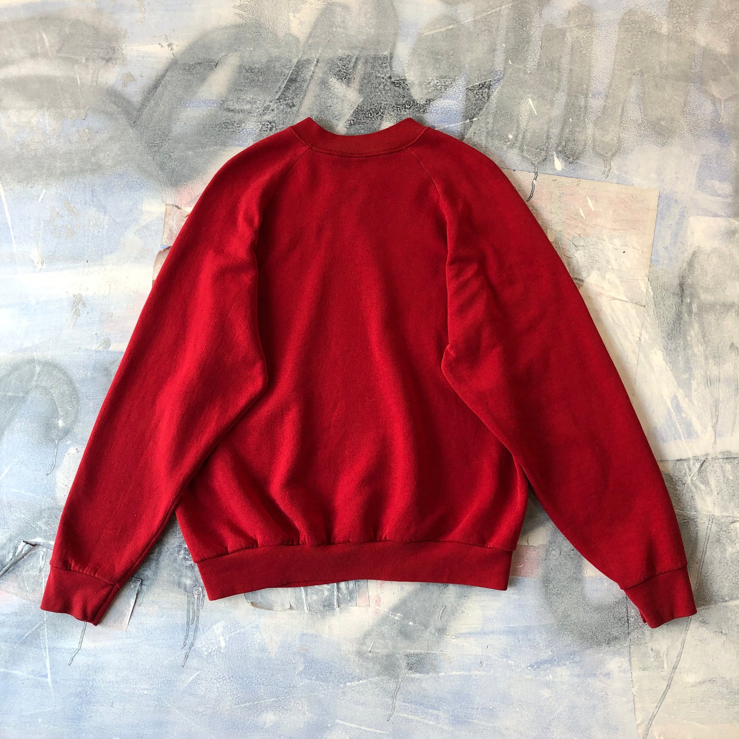 Yves Saint Laurent Retro Bootleg Crewneck Sweatshirt XL