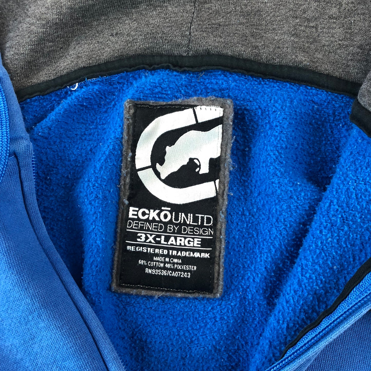 Ecko Unlimited Unitd Zip Hoodie Sweatshirt 3XL