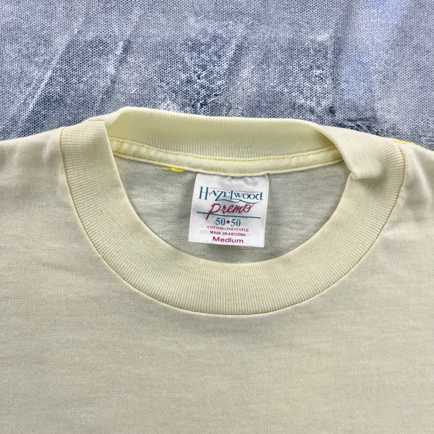 Vintage 80s California Spell Out Single Stitch T Shirt M