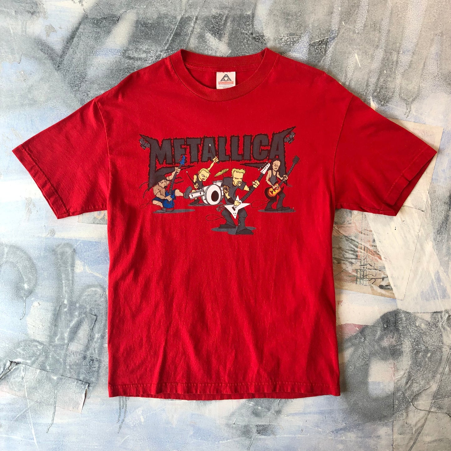 Vintage Metallica Madly In Anger 2004 World Tour T Shirt L