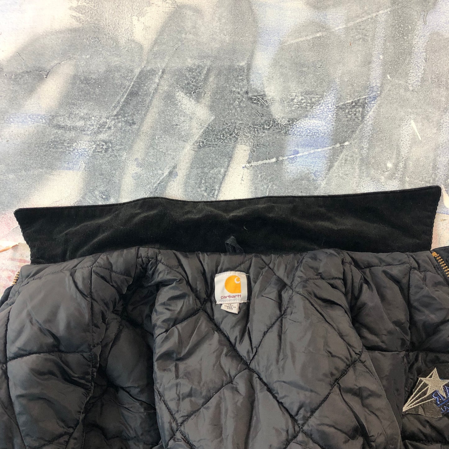 Carhartt C003 Custom Stitch Workwear Zip Jacket L