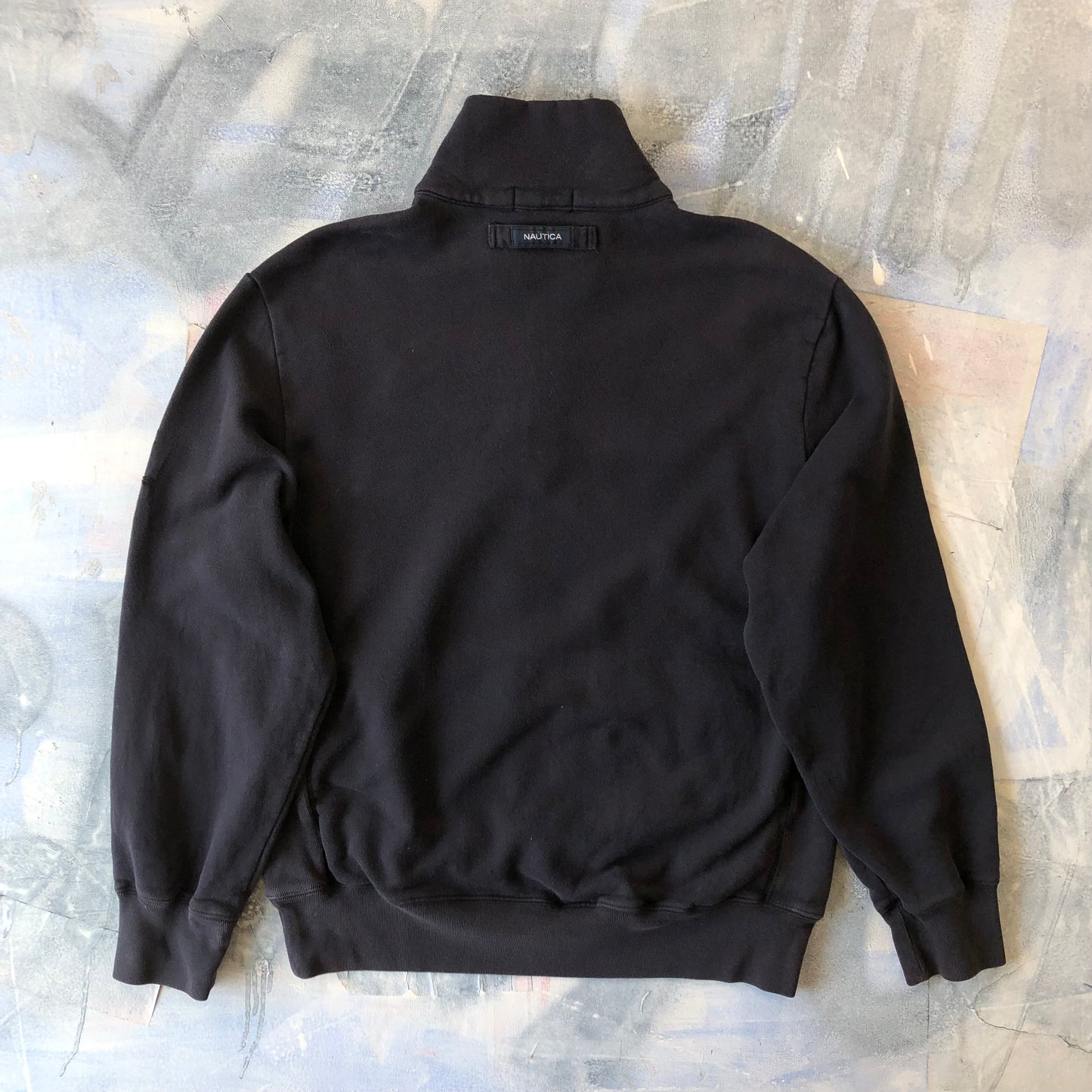 Vintage Nautica Quarter Zip Sweatshirt L