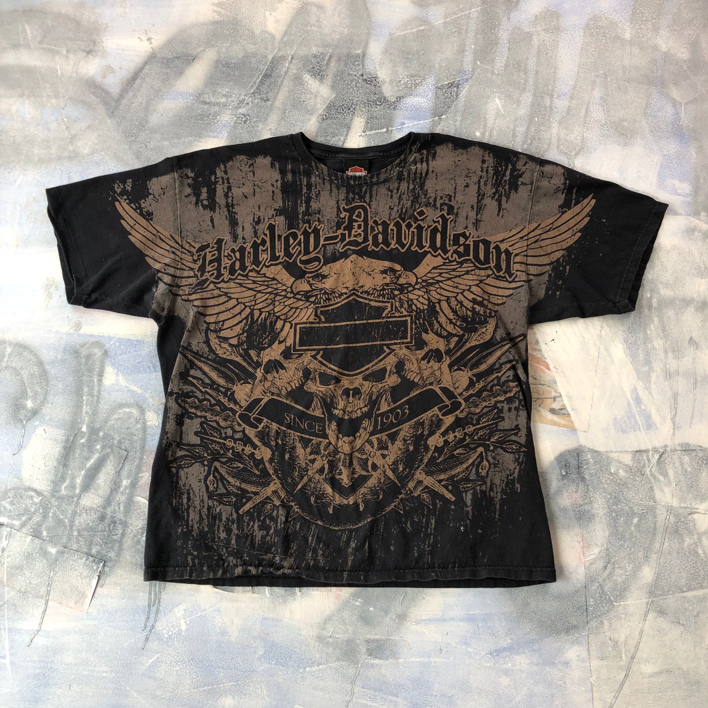 Vintage Harley Davidson St Thomas US Virgin Islands T Shirt XL