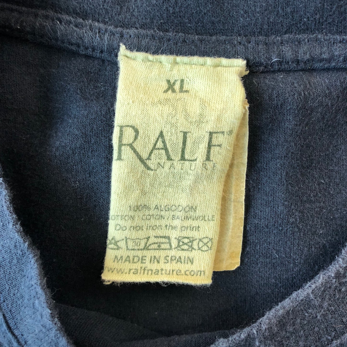 Vintage Ralf Nature Oceangraphic Valencia Sharks T Shirt XL