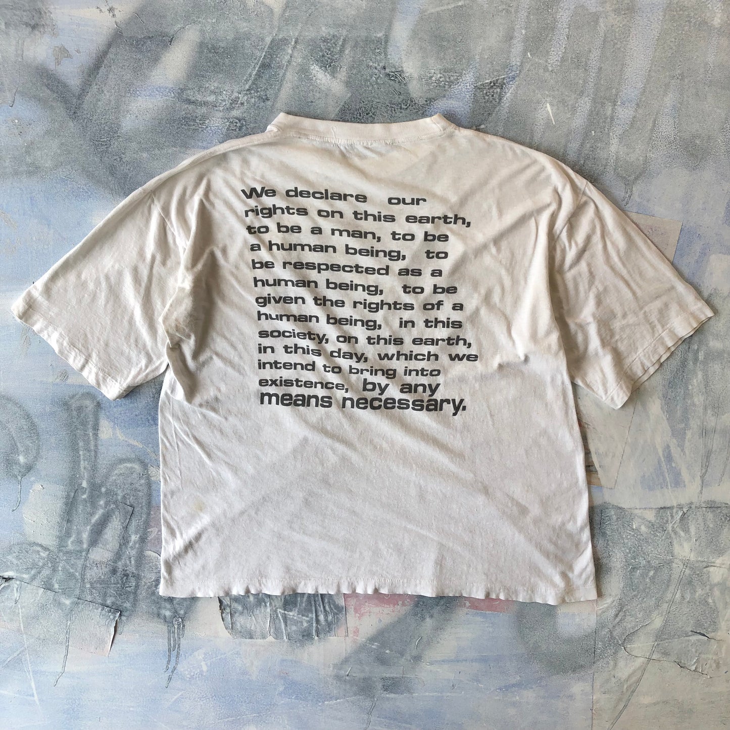 Vintage 90s Malcom X T Shirt L