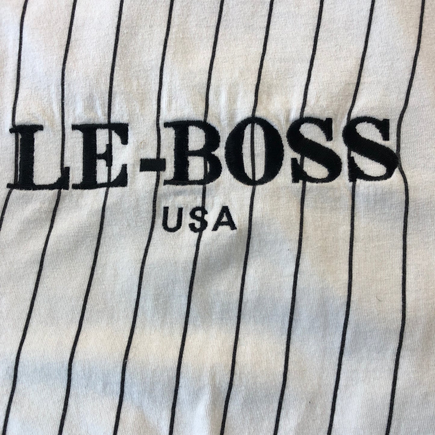 Le-Boss Pin Stripe T Shirt