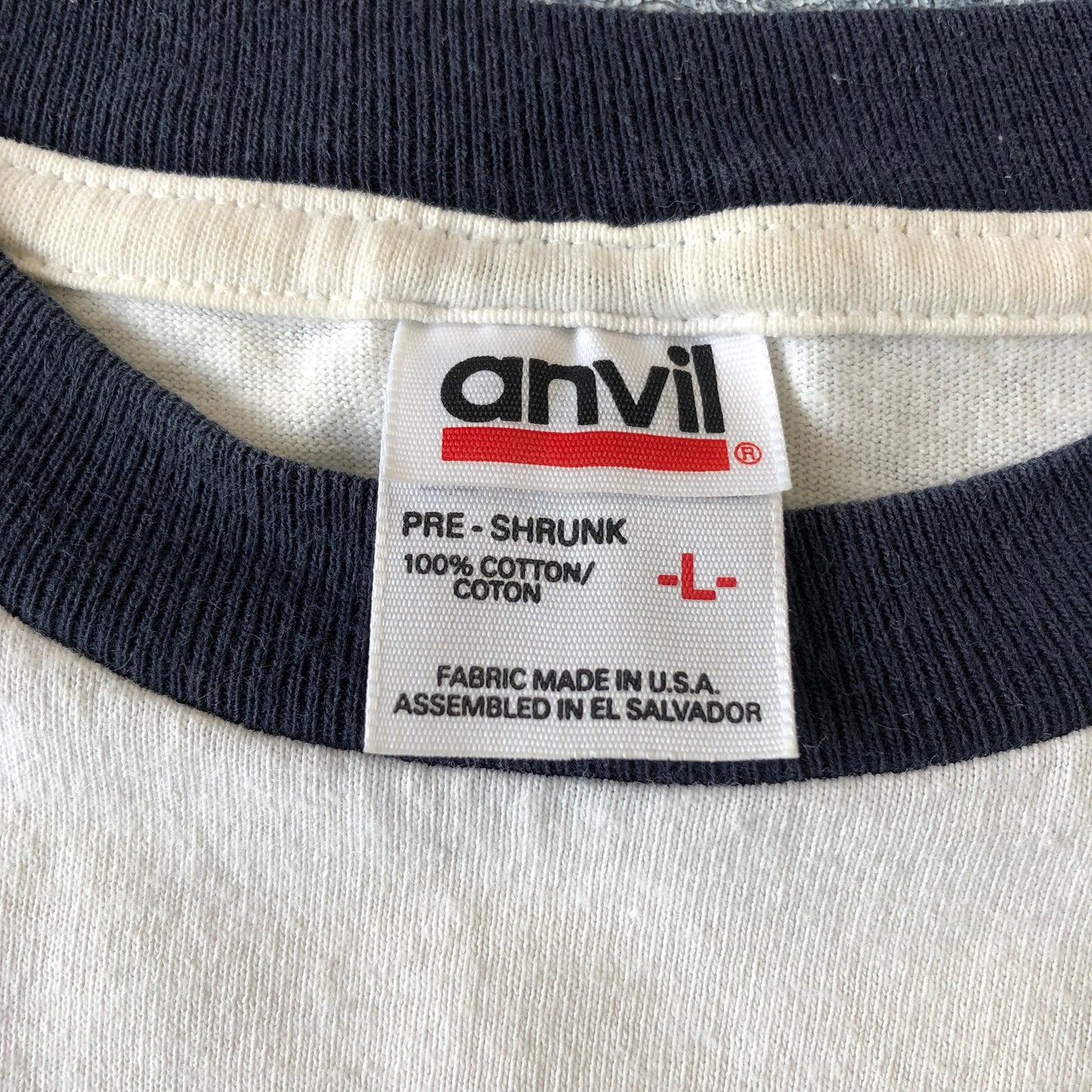 Vintage Yale University Ringer T Shirt L