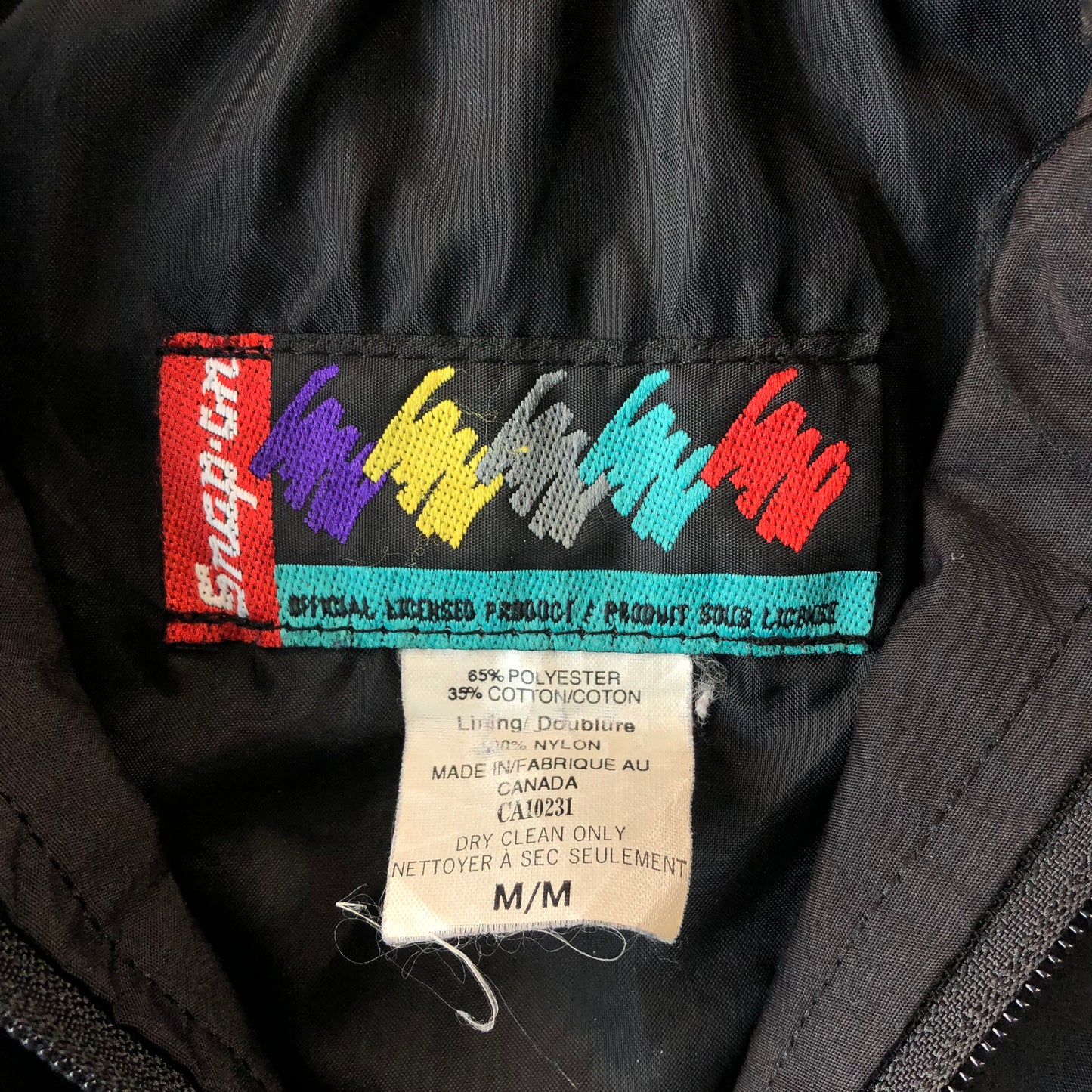 Vintage Snap On Racing Bomber Zip Jacket M