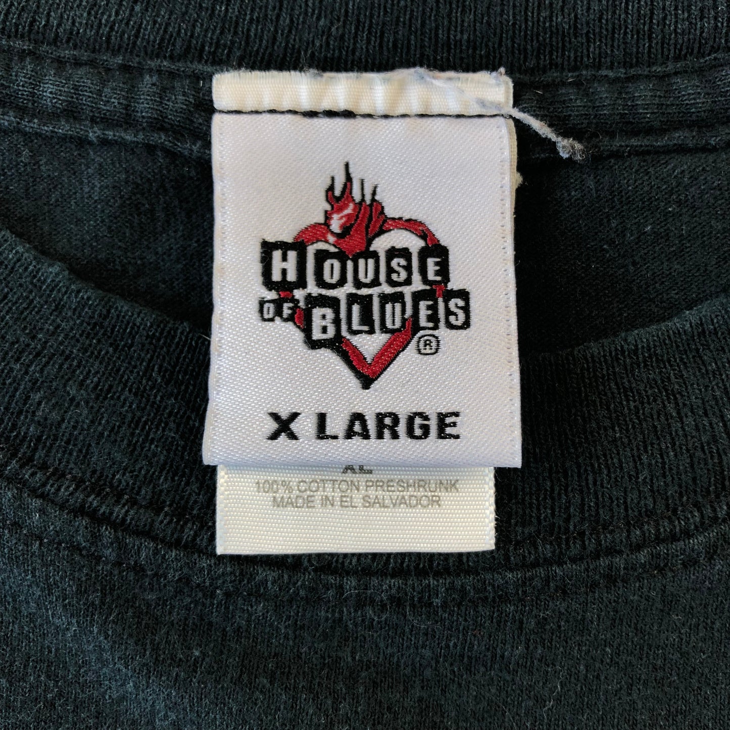 House Of Blues Skeleton Drinkers Long Sleeve T Shirt XL