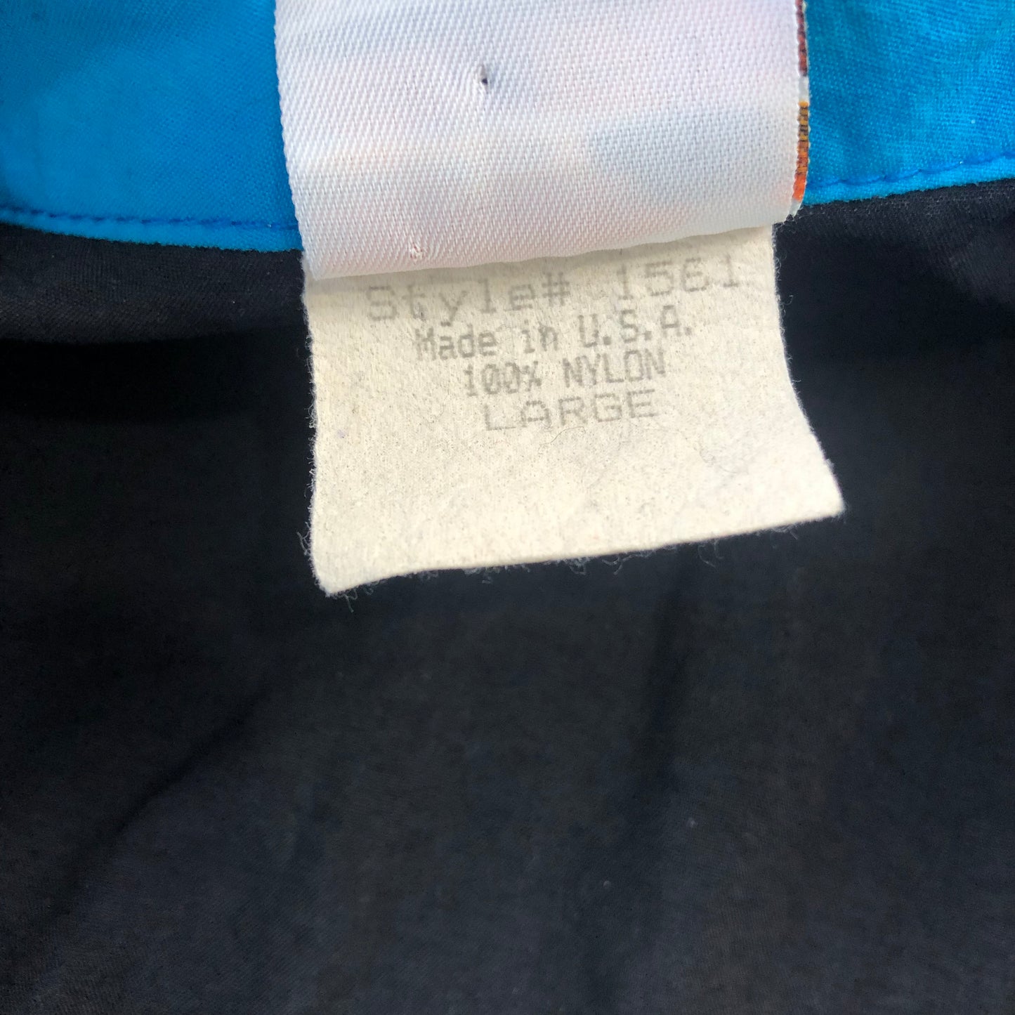 Vintage Sun Blocks Windbreaker Zip Jacket L