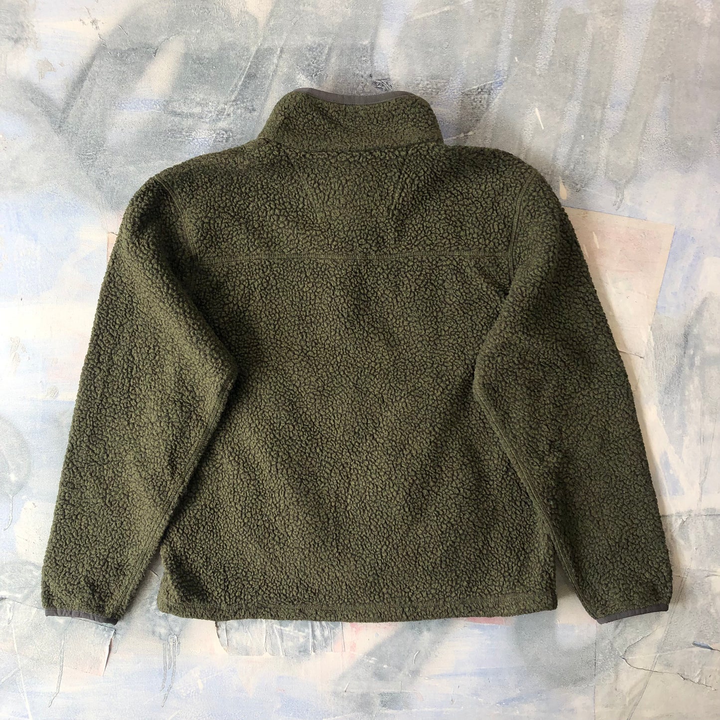 Carhartt 104991 Quarter Button Fleece Sweatshirt M