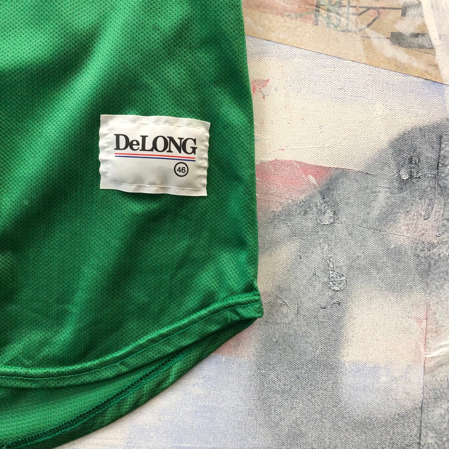 Vintage Delong Mohawks Football Jersey L