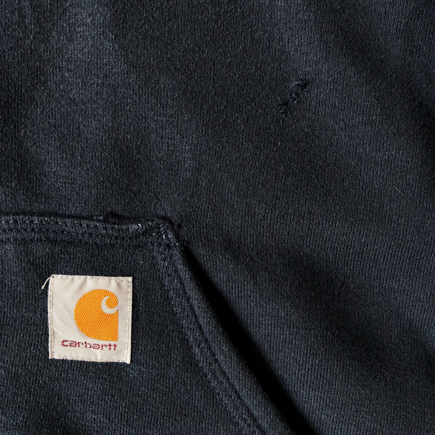 Vintage Carhartt Sherpa Lined Hoodie Sweatshirt M
