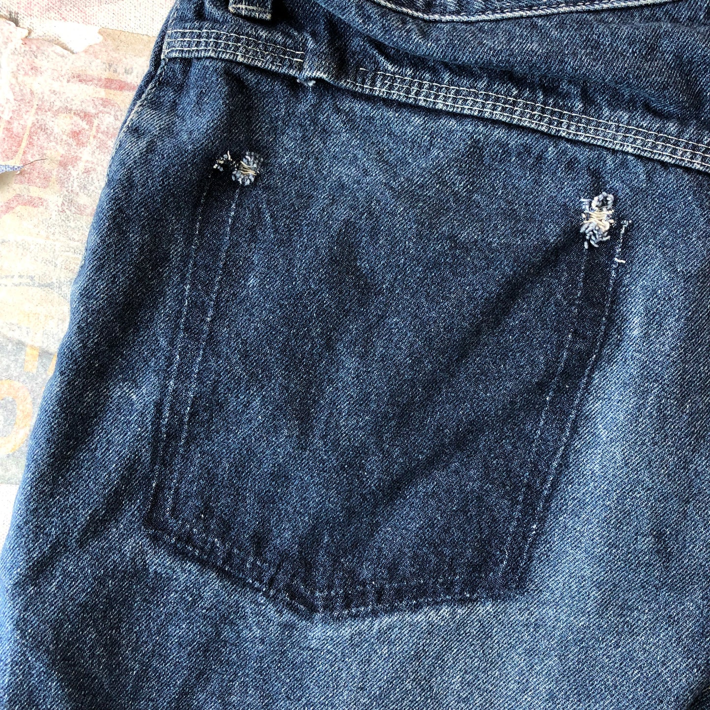 Vintage USA Guess Georges Mardiano Denim Short W34