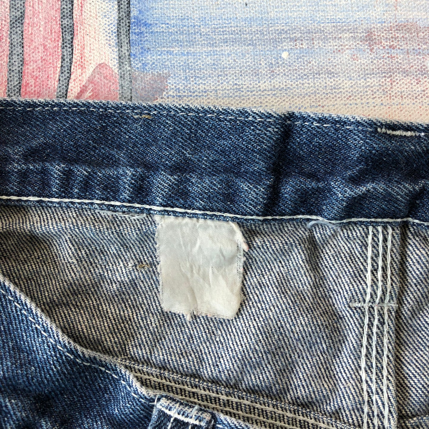 Vintage USA Guess Georges Mardiano Denim Short W34