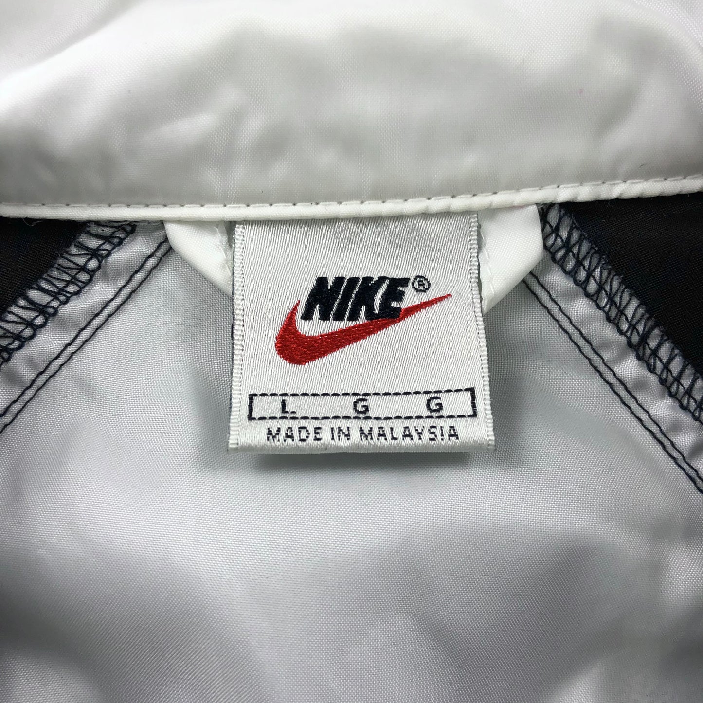 Vintage 90s Nike Quarter Zip Windbreaker Jacket L
