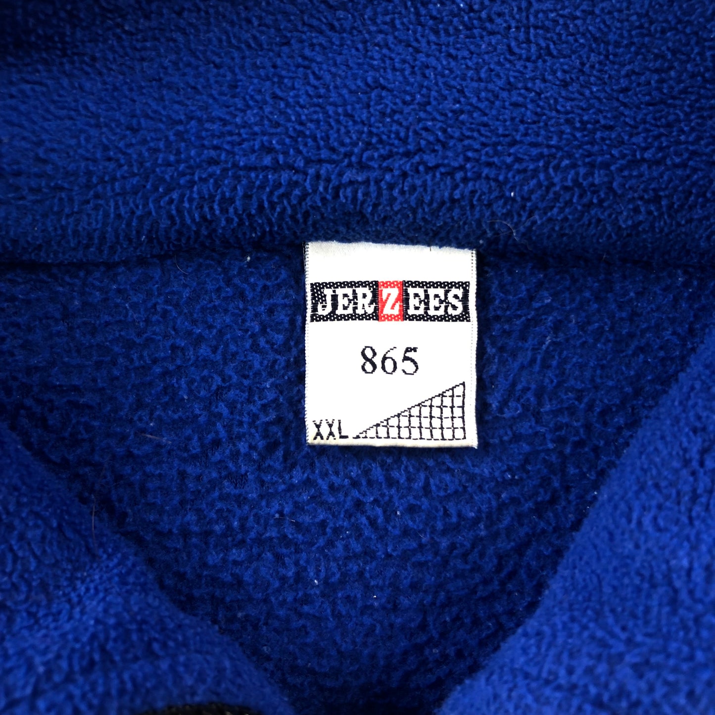 Monaco Jerzees 865 Quarter Zip Fleece Sweatshirt XXL