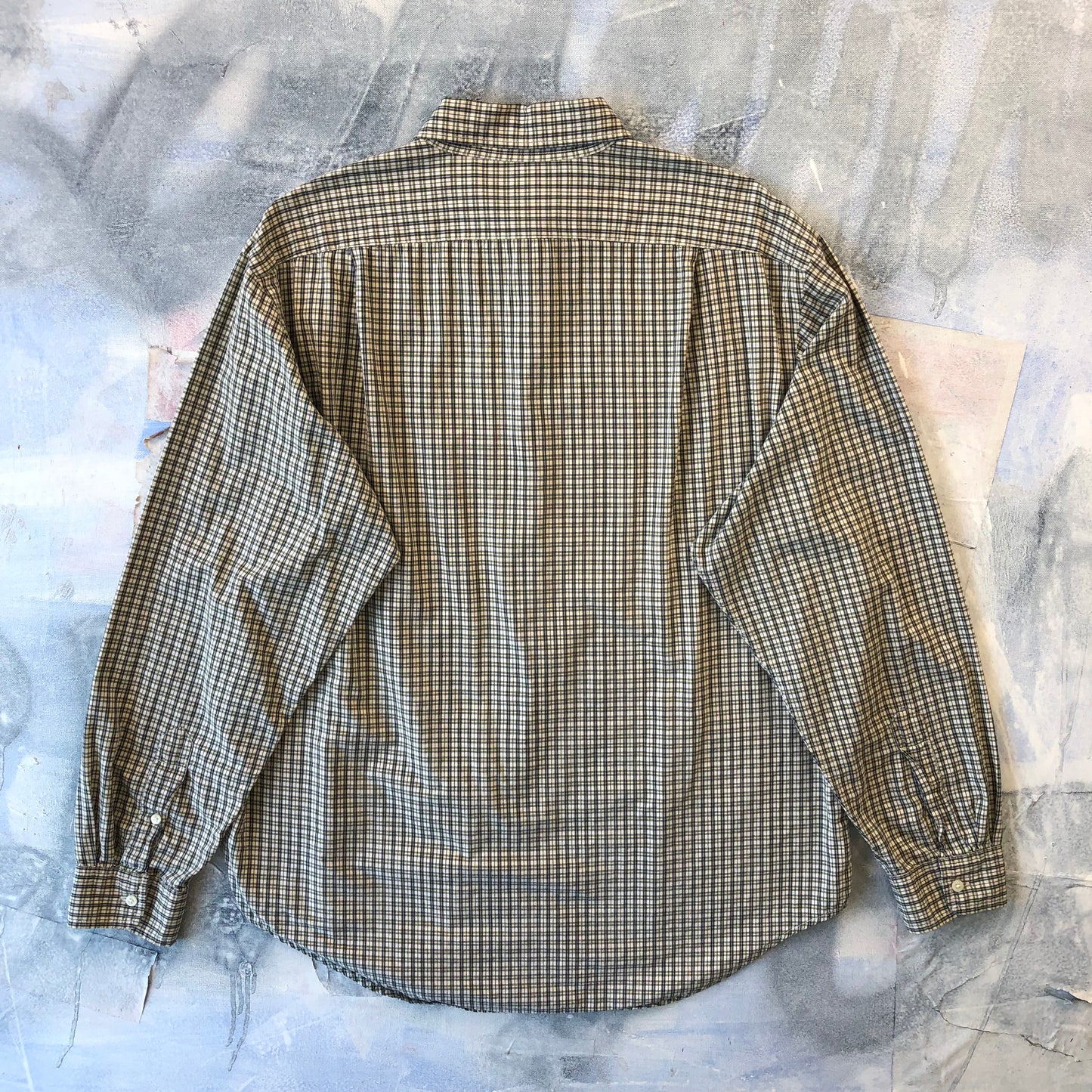 Vintage Polo Jeans Company Plaid Long Sleeve Button Shirt M