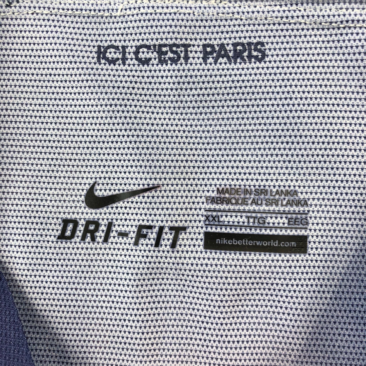 Nike Paris Saint Germaine Home Jersey XXL