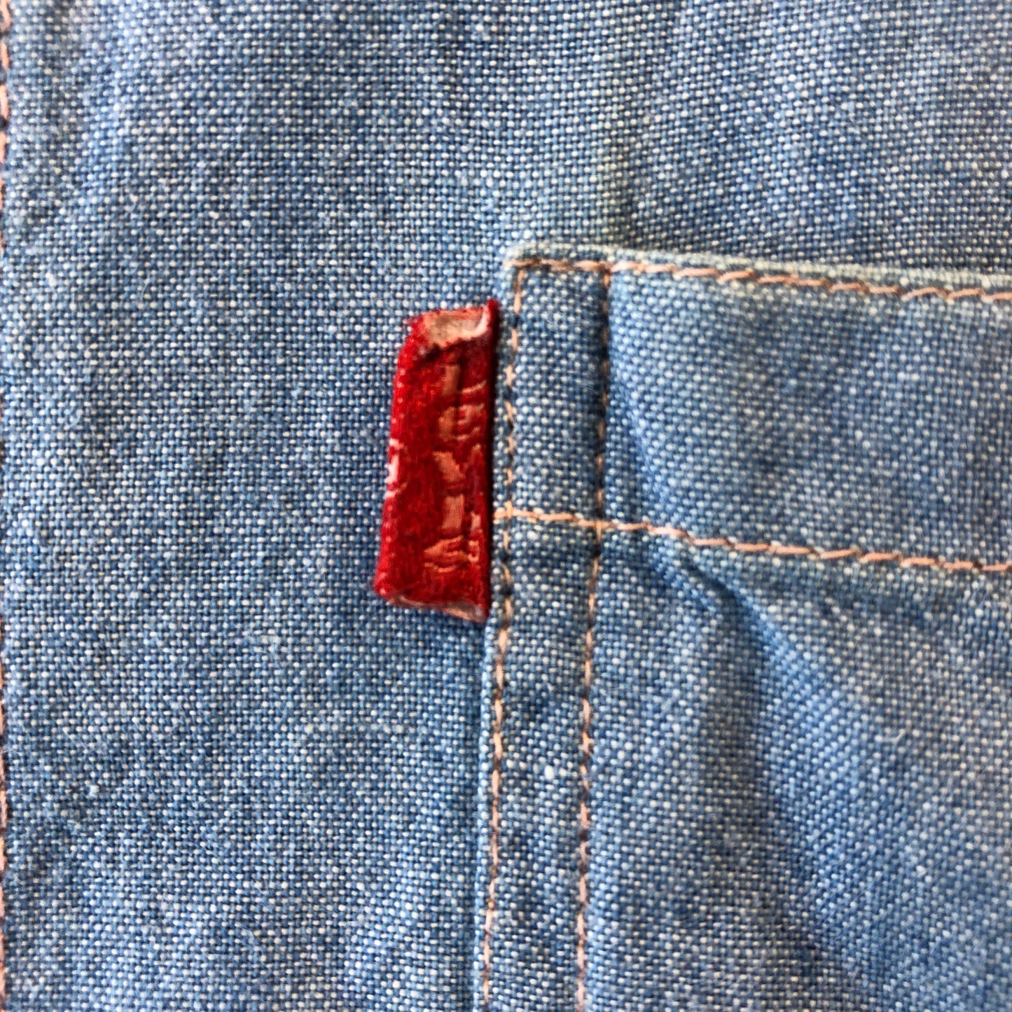 Vintage Levis Western Style Long Sleeve Button Shirt XL