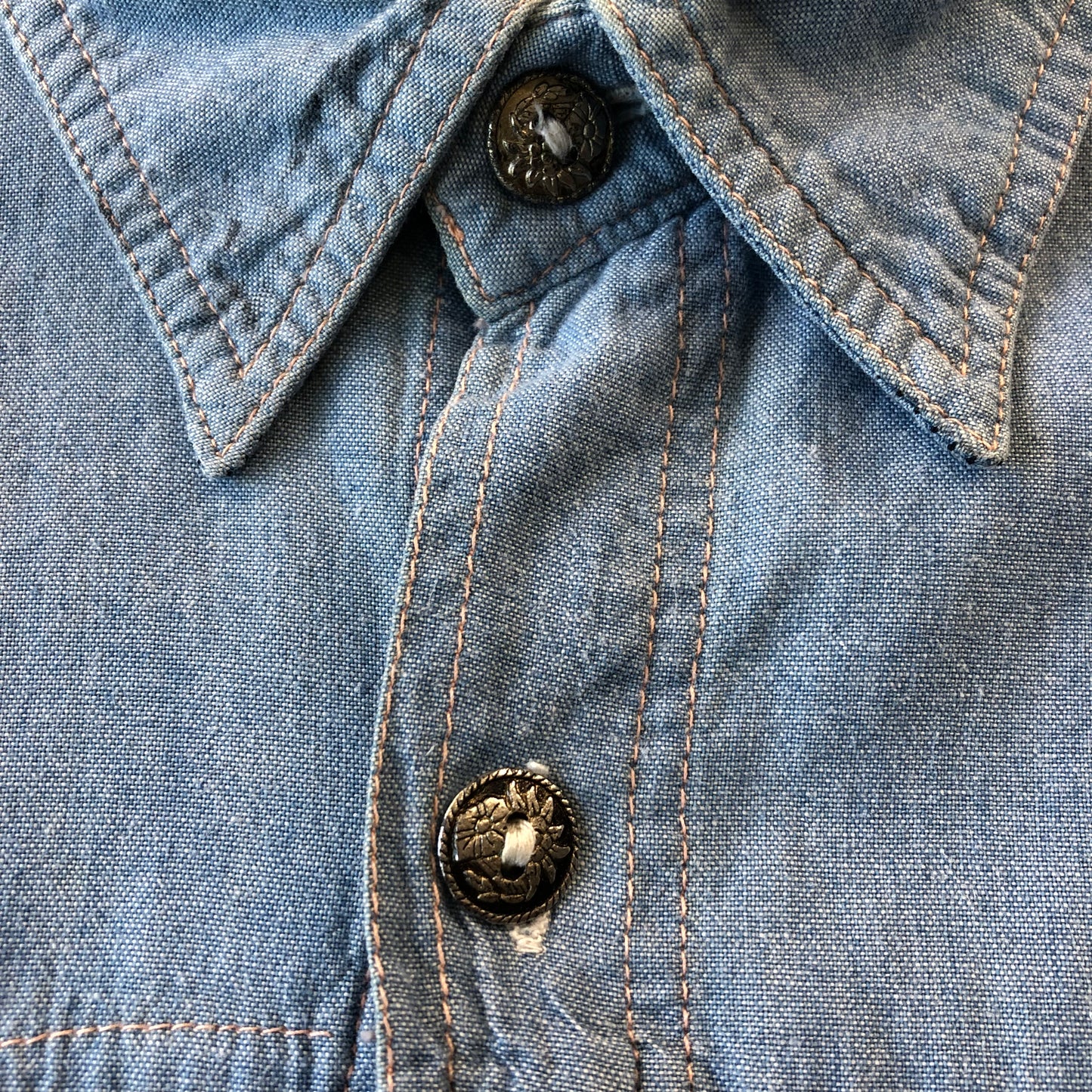 Vintage Levis Western Style Long Sleeve Button Shirt XL