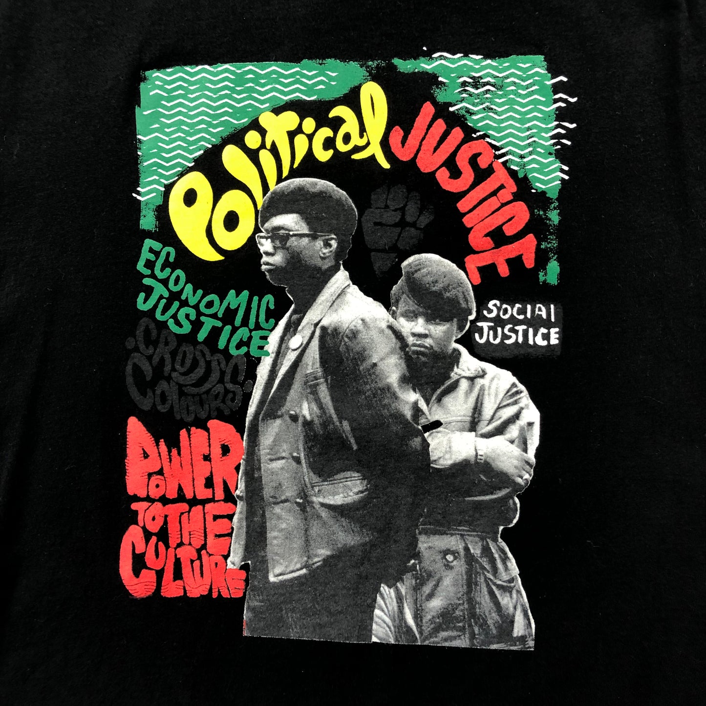 Cross Colours Power To The Culture T Shirt M