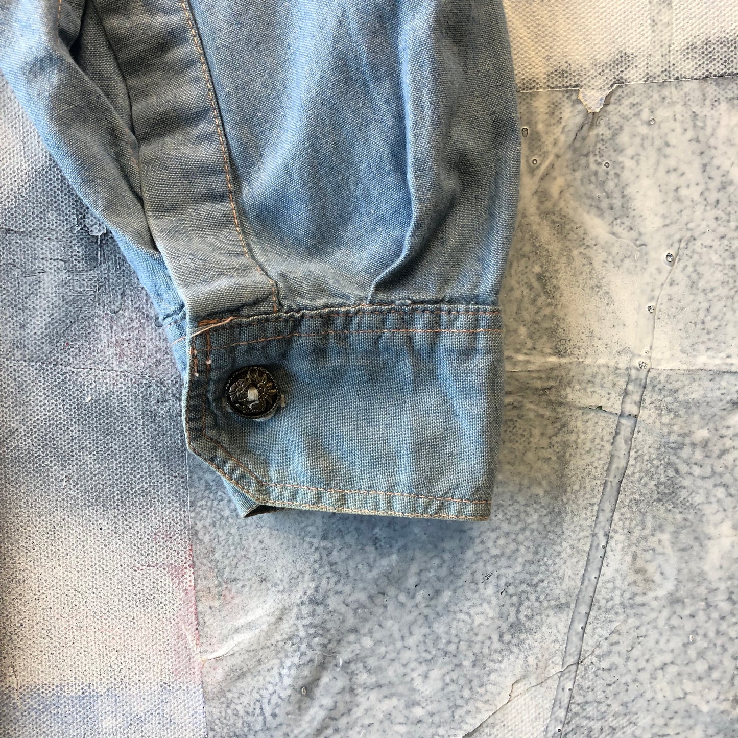 Vintage Levis Western Style Long Sleeve Button Shirt XL