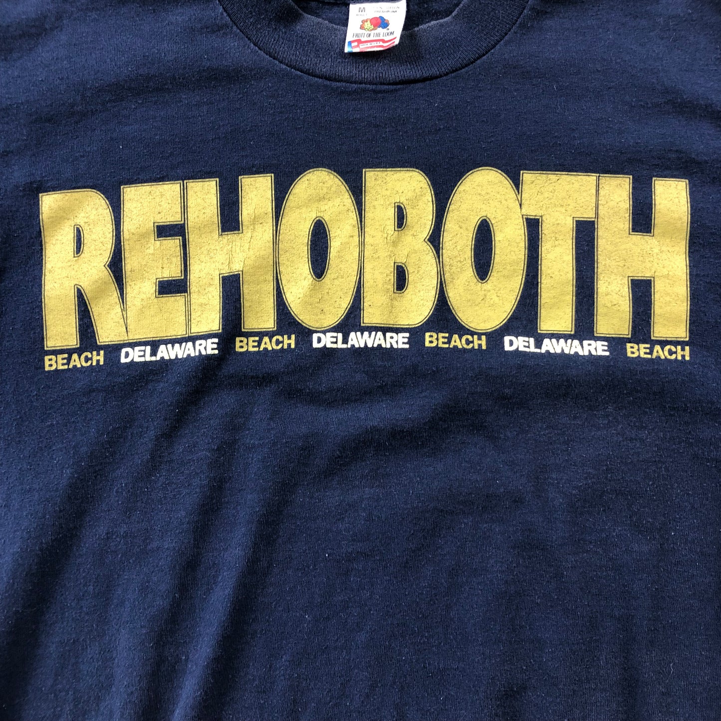 Rehoboth Beach Delaware Made In USA T Shirt M