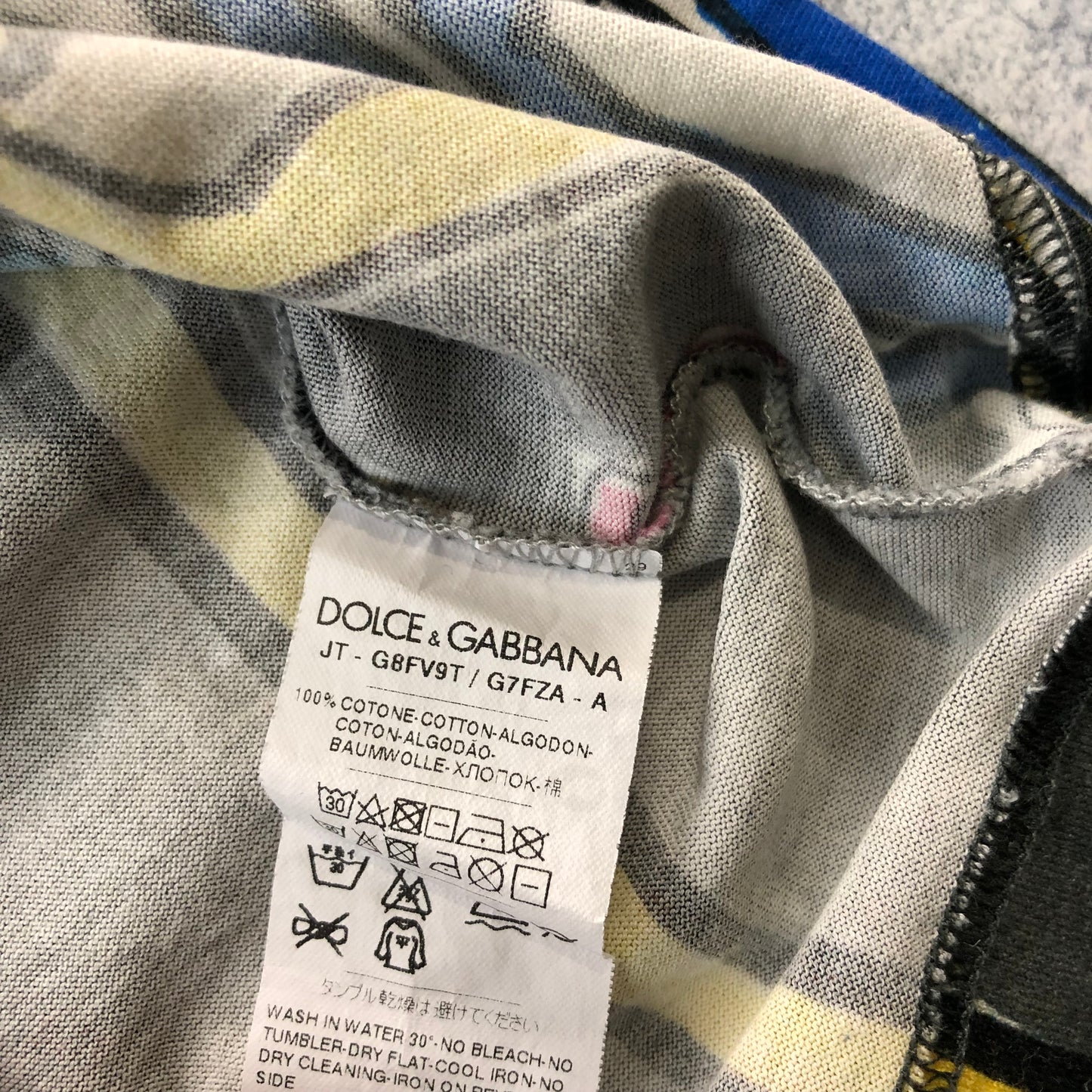 Dolce & Gabbana Animal Graphic T Shirt M