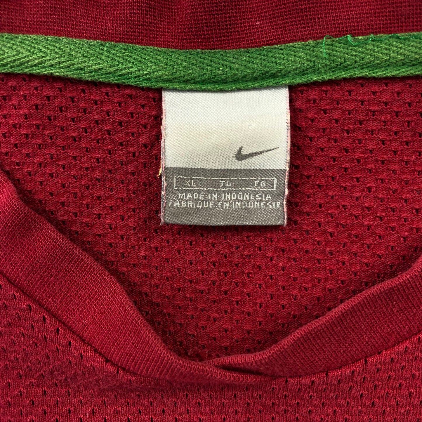 Nike Portugal Futbol Retro Waffle Knit T Shirt XL