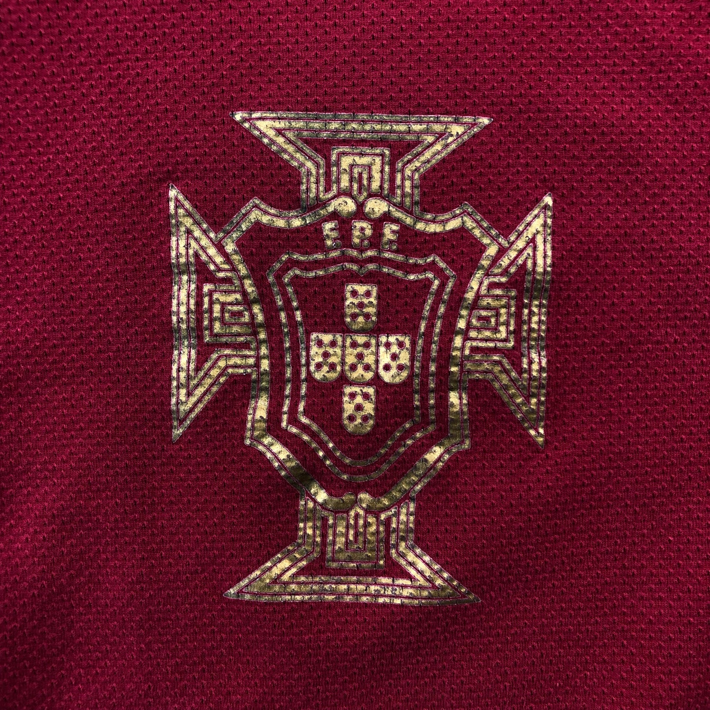 Nike Portugal Futbol Retro Waffle Knit T Shirt XL