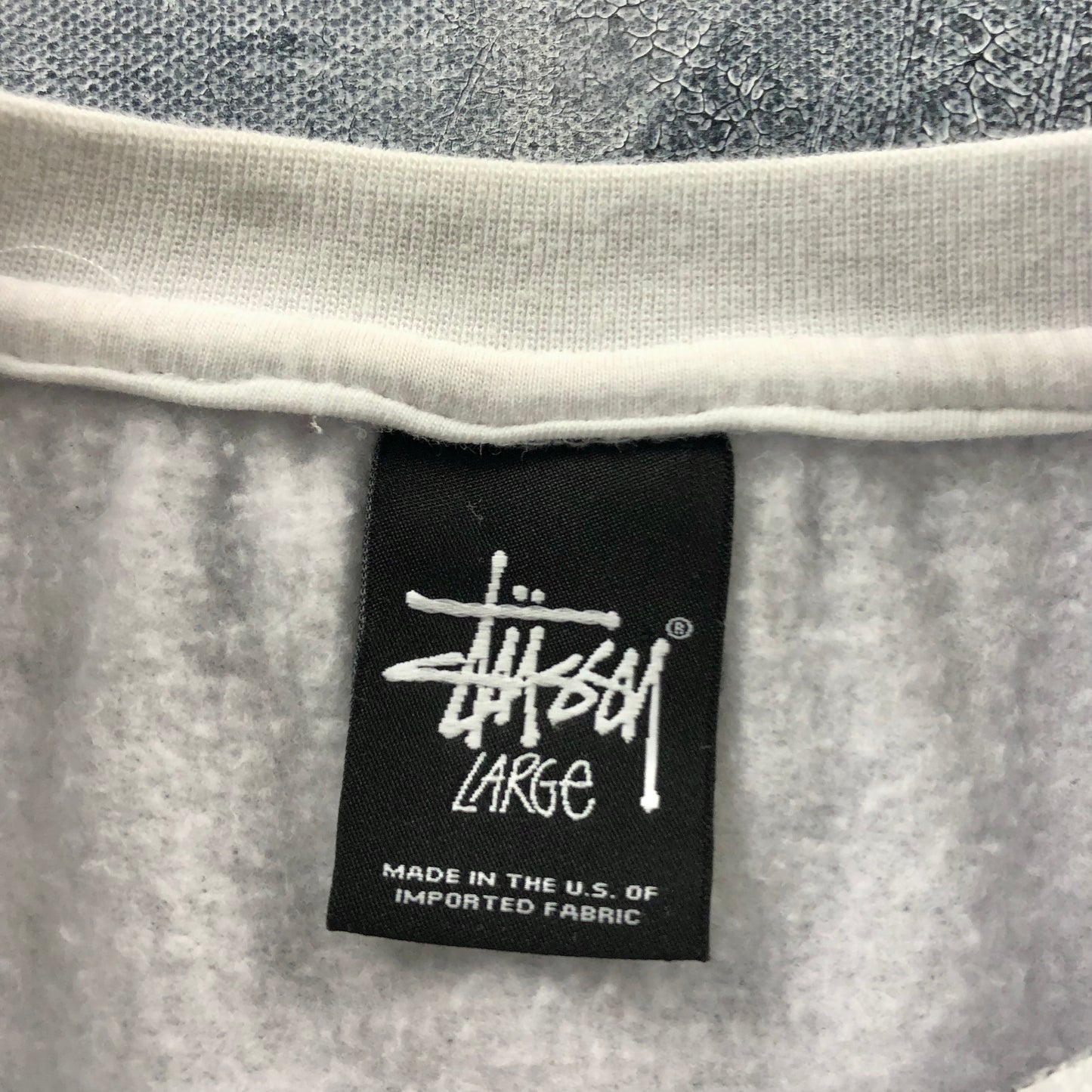 Stussy Laura Love AOP Crewneck Sweatshirt L