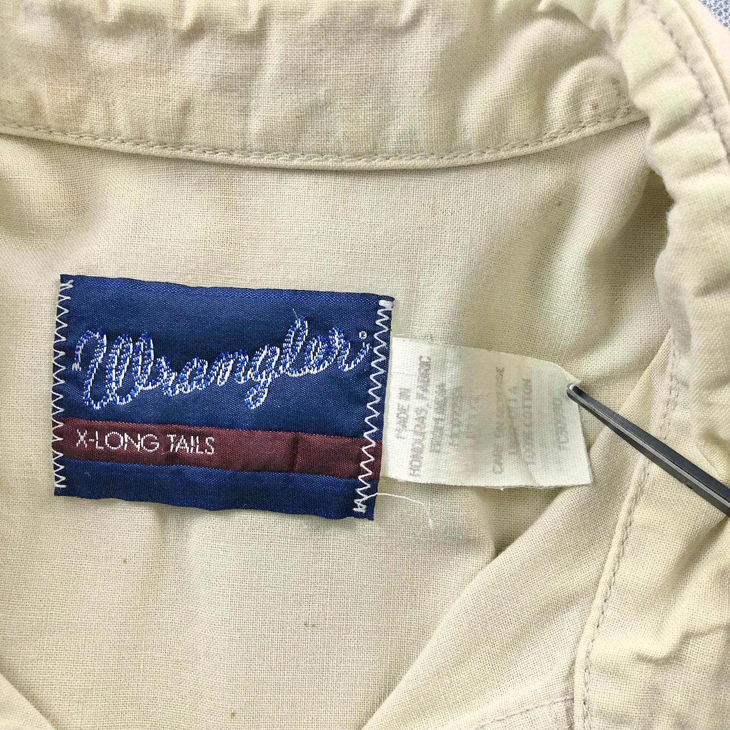Vintage Wrangler Western Aztec Short Sleeve Button Shirt XXL