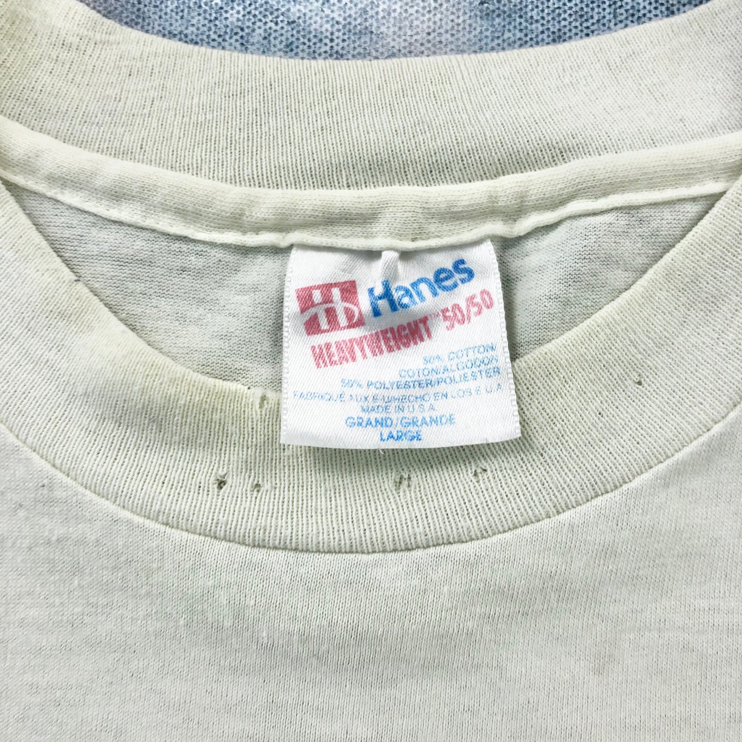Vintage 90s USA Help I´ve Fallen And I Cant Reach My Beer Single Stitch T Shirt L