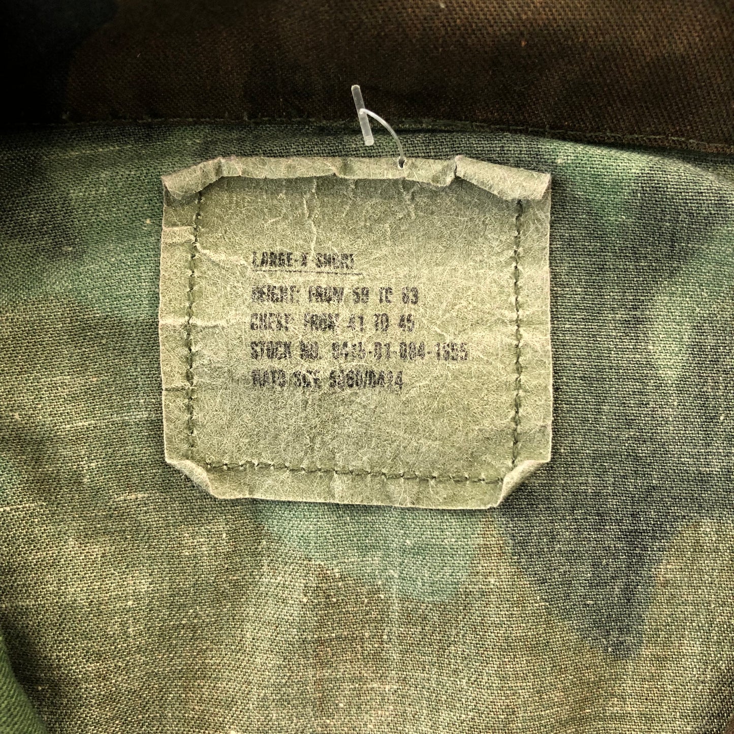 US Military Camo Jacket L