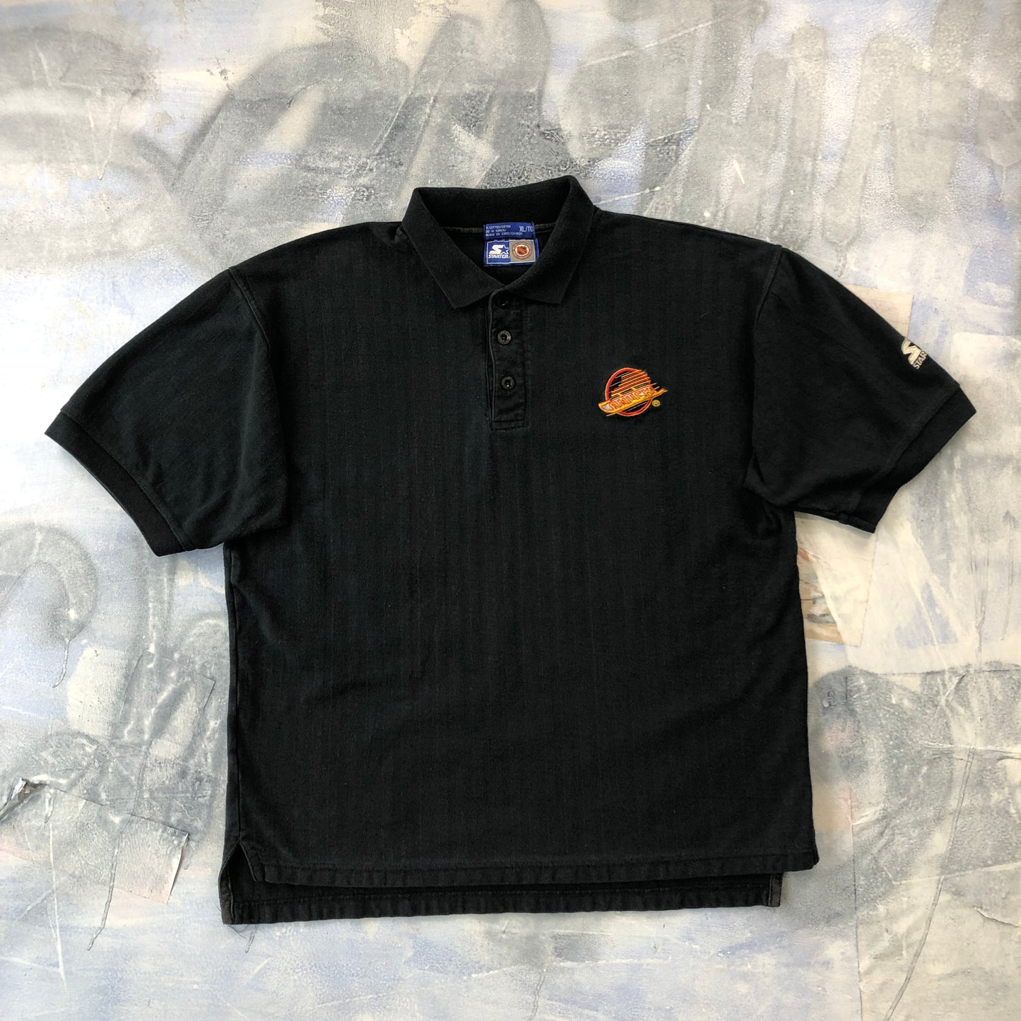 Starter NHL Vancouver Canucks Polo Shirt XL