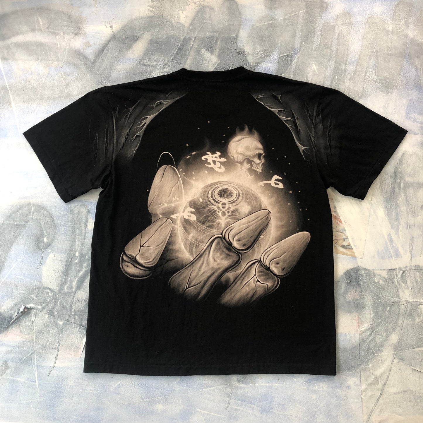 Rock Eagle Grim Reaper 90s T Shirt 2XL